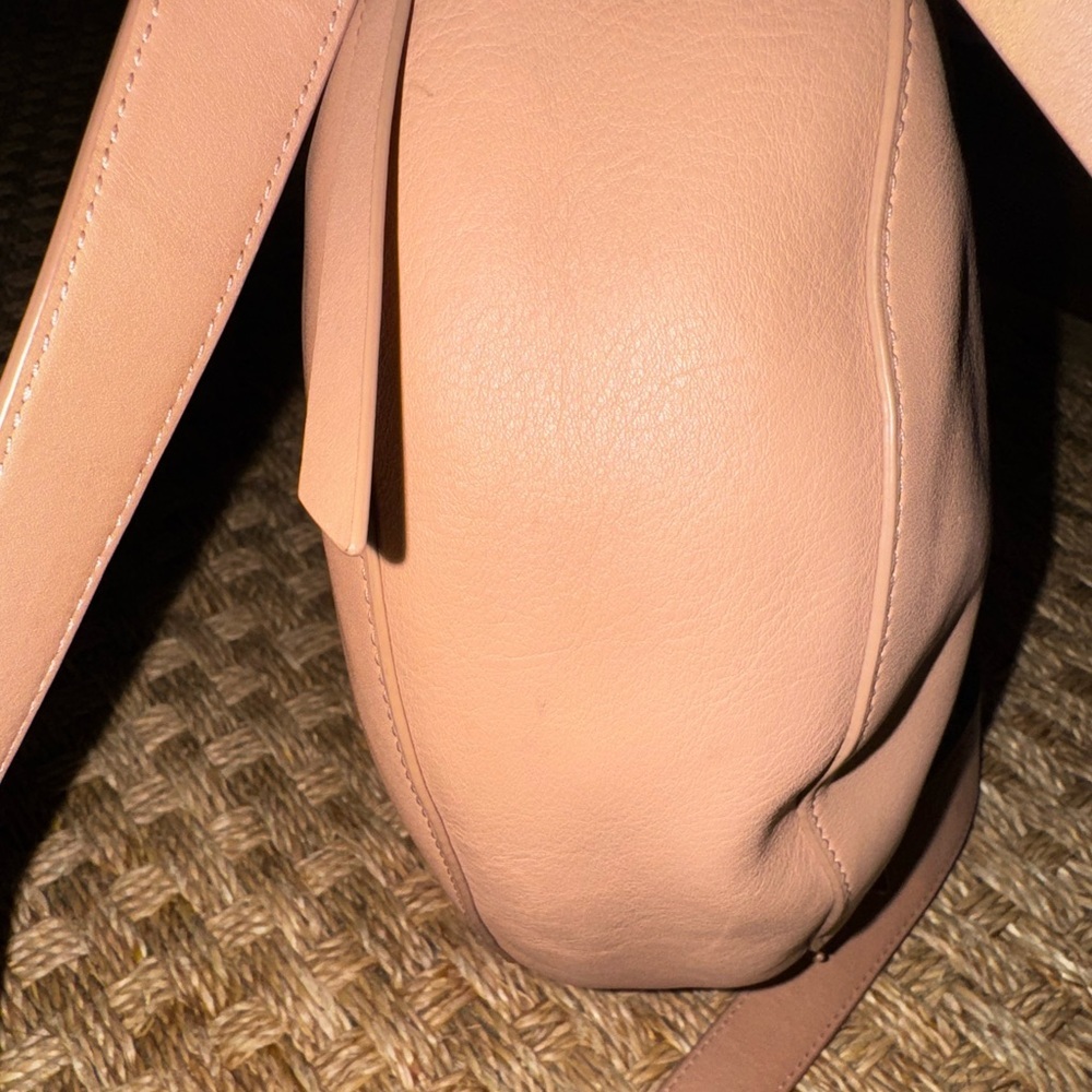 AllSaints Nude Pink Courtney Hobo Bag - Picture 6 of 10